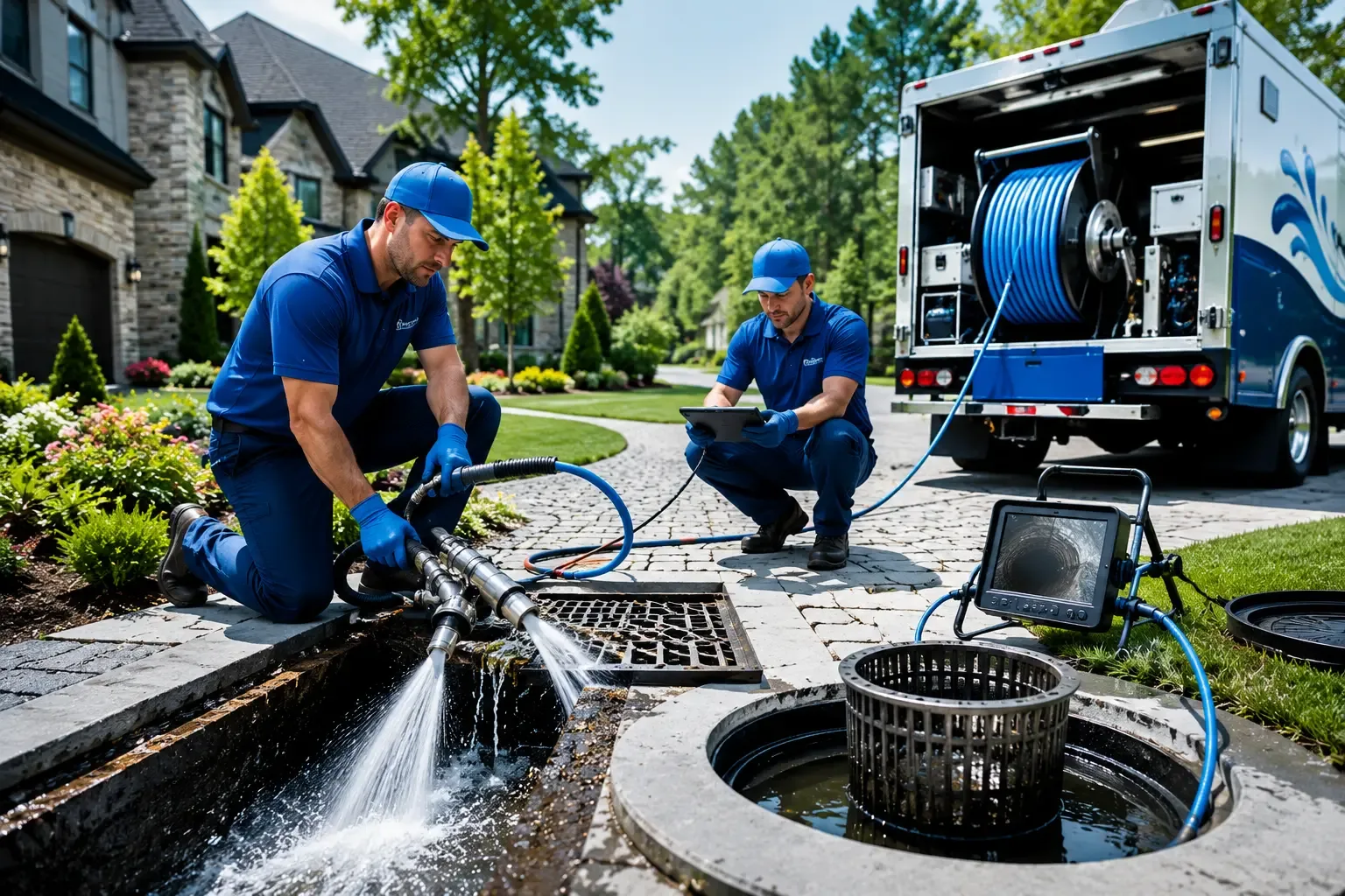Local outdoor drain cleaning professionals in Lanesville, IN