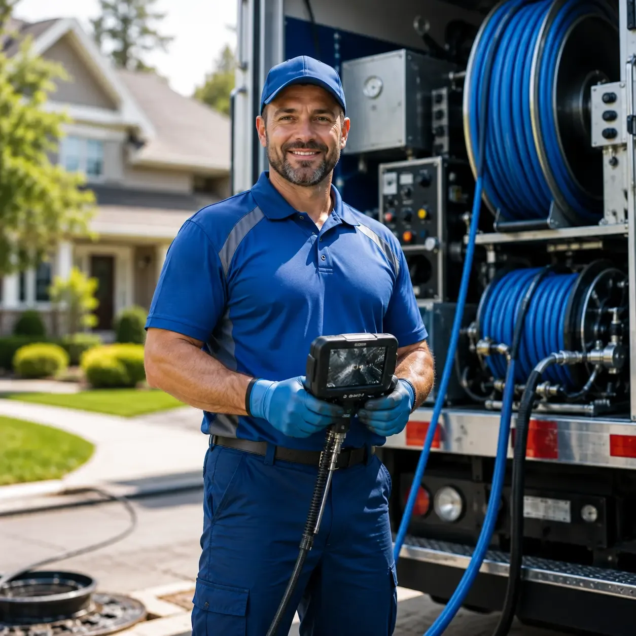 Local outdoor drain cleaning specialists in Lanesville, IN